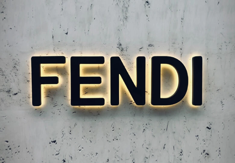 Custom backlit 3D logo.
